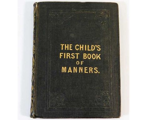 A Victorian book: The Child's First Book of Manners, second edition, published by Darton &amp; Clark