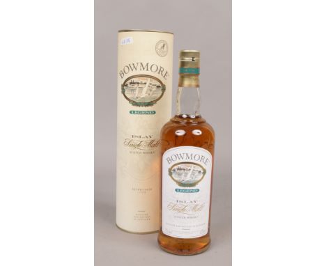 A full and sealed bottle of Bowmore Legend Islay single malt Scotch Whisky 70cl. 