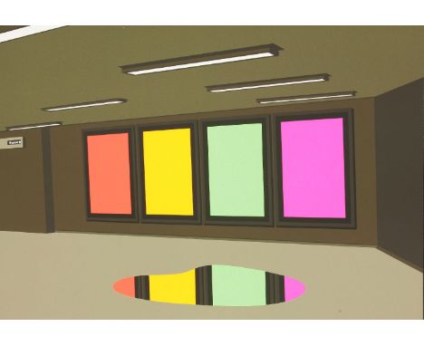 *Angus Fairhurst (British, 1966-2008)PROPOSAL FOR A PUBLIC PLACEScreenprint in colours, 2006, signed, dated and numbered 41/5