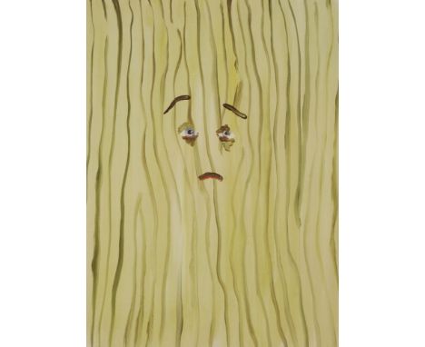 Sean Landers (American, b.1962)Lithograph printed in colours, 2006, together with a lithograph by Michael Joo, both signed, d