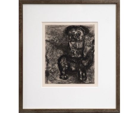 *Marc Chagall (French/Russian, 1887-1985)LE RAT ET L’ELEPHANT (THE RAT AND THE ELEPHANT)Etching, 1952, the edition was 200, f