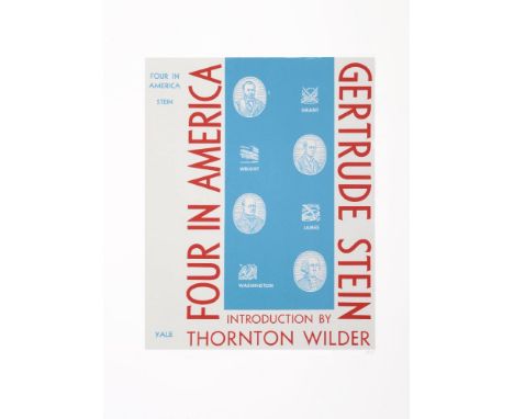 R B Kitaj (American, 1932-2007)FOUR IN AMERICAScreenprint in colours, 1970, initialled in pencil, from 'In Our Time: Covers f