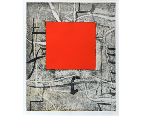 *Maurice Cockrill RA (British, 1936-2013)HEART Etching with aquatint, 1998, signed, titled, dated and number P/P 1 in pencil,