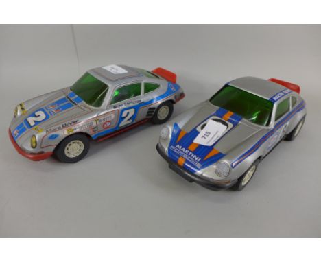 Two 1980's friction Model Valley cars 