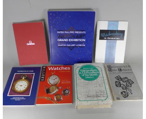 A Patek Philippe Watch Art Book, an Omega book and other horological books 