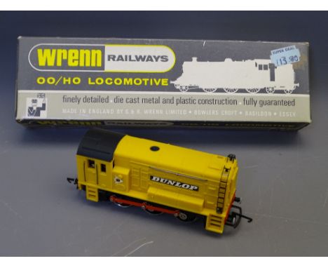 MODEL RAILWAY - Wrenn W2243 diesel shunter 'Dunlop', boxed with instructions and packing rings, rare