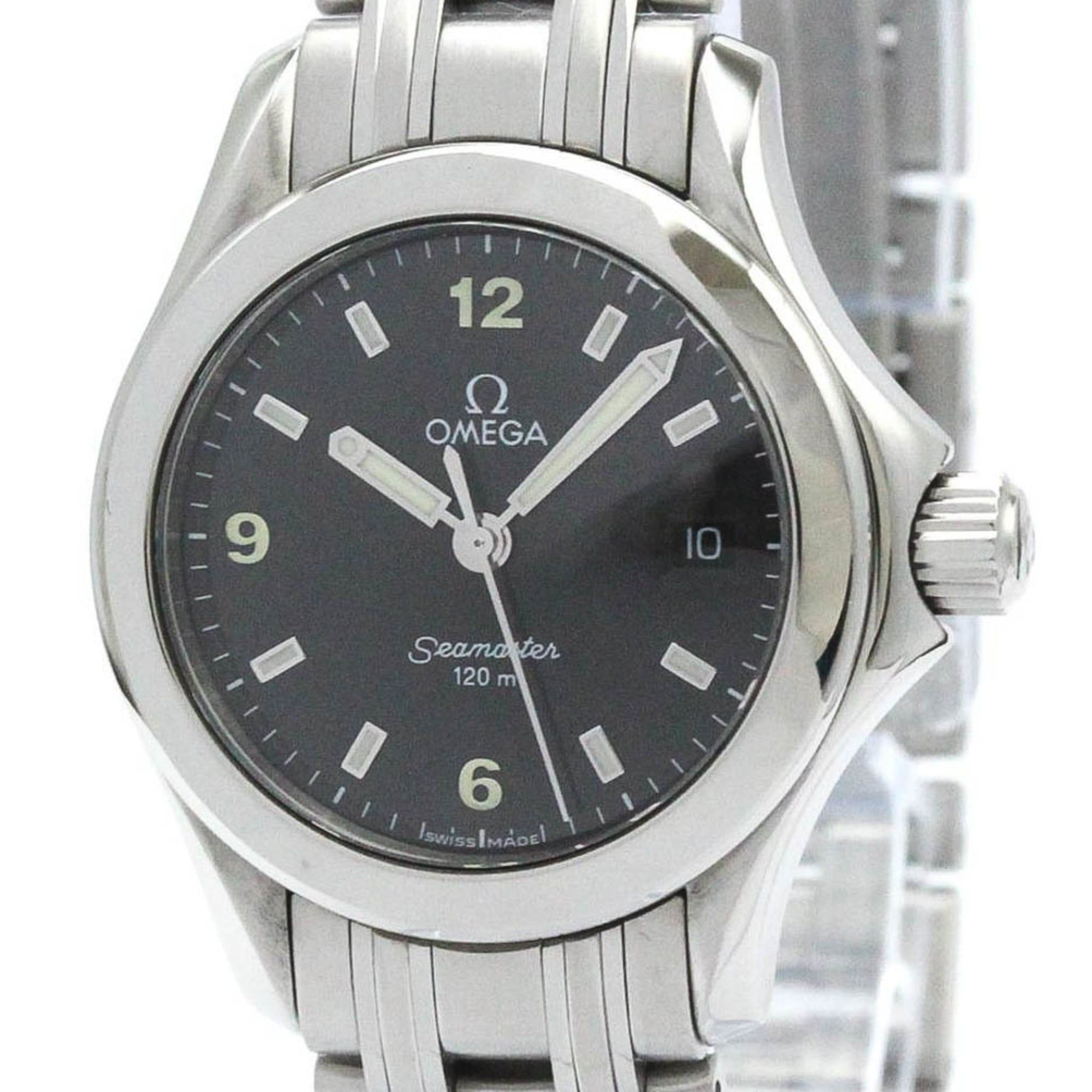 OMEGA Seamaster 120M Steel Quartz Ladies Watch 2581.53 Polished