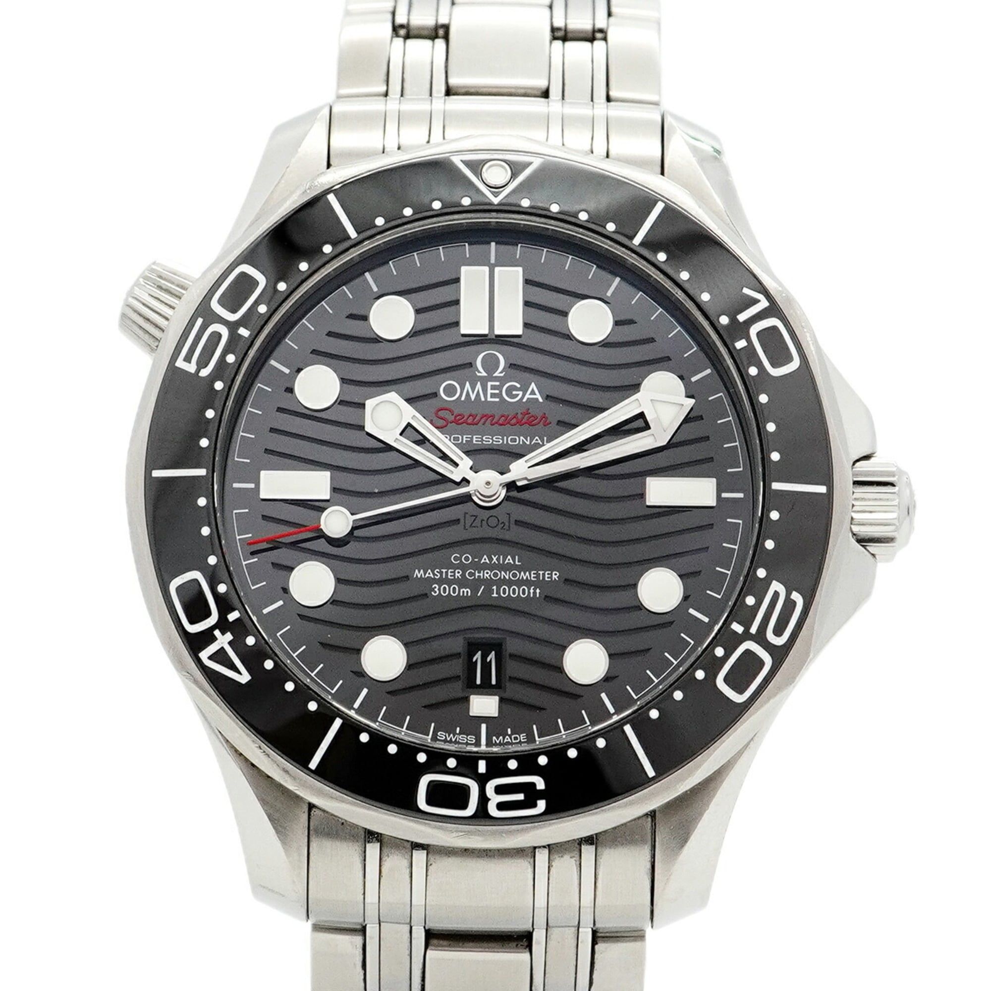 Omega Seamaster 210.30.42.20.01.001 Black Dial Men's Watch