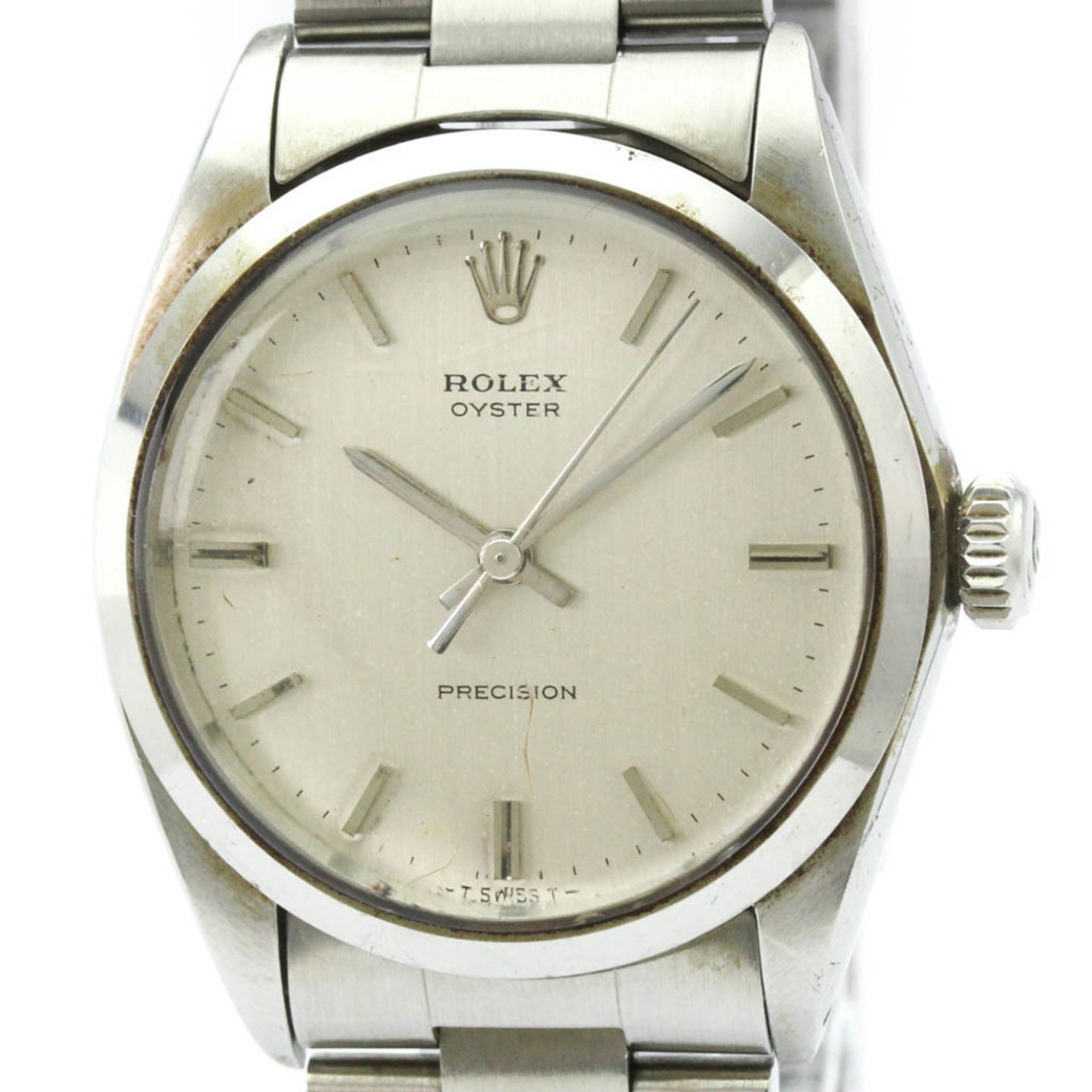 ROLEX Oyster Royal 6426 Steel Hand-winding Mens Watch Vintage