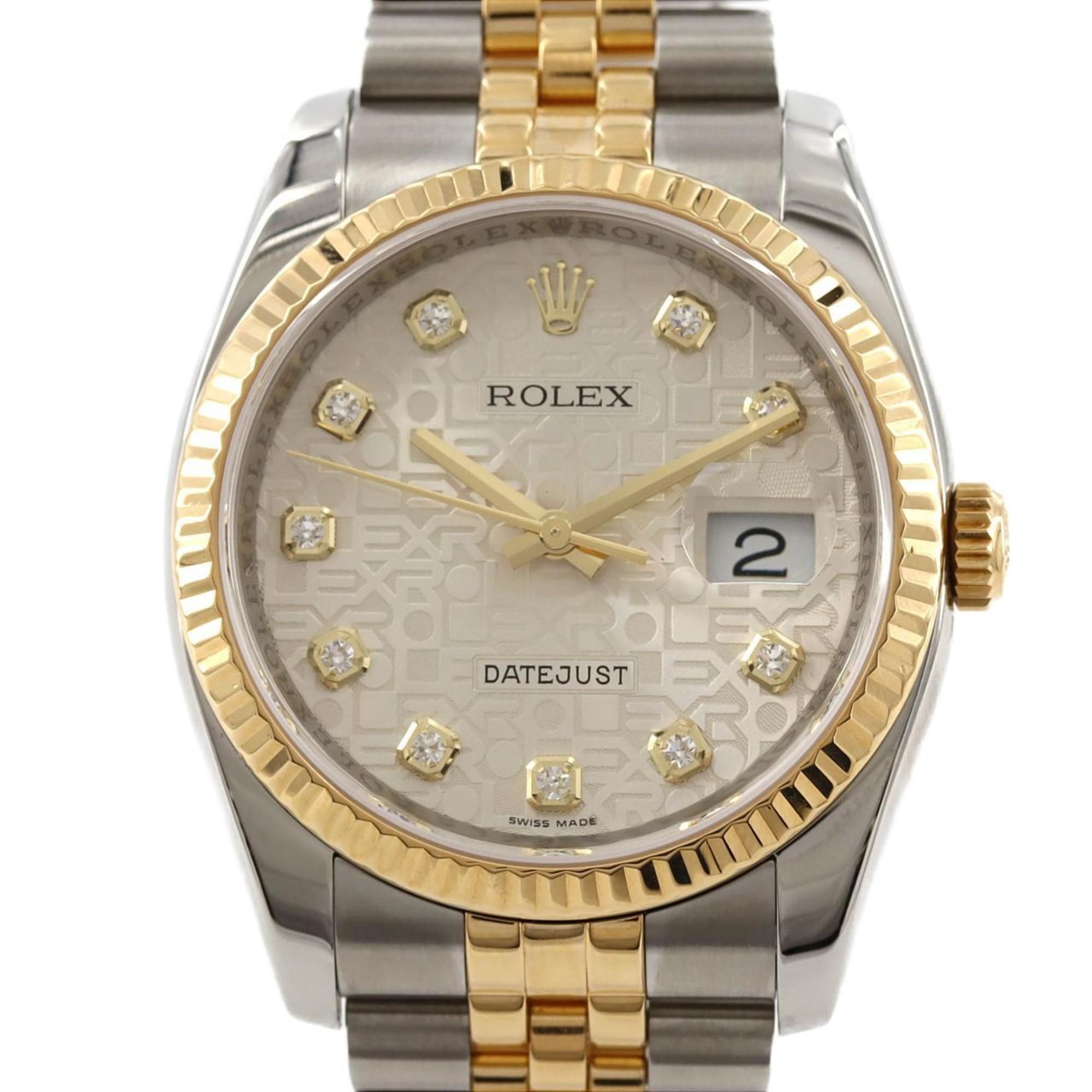 Rolex Datejust 116233G SSxYG Watch Automatic Random Number