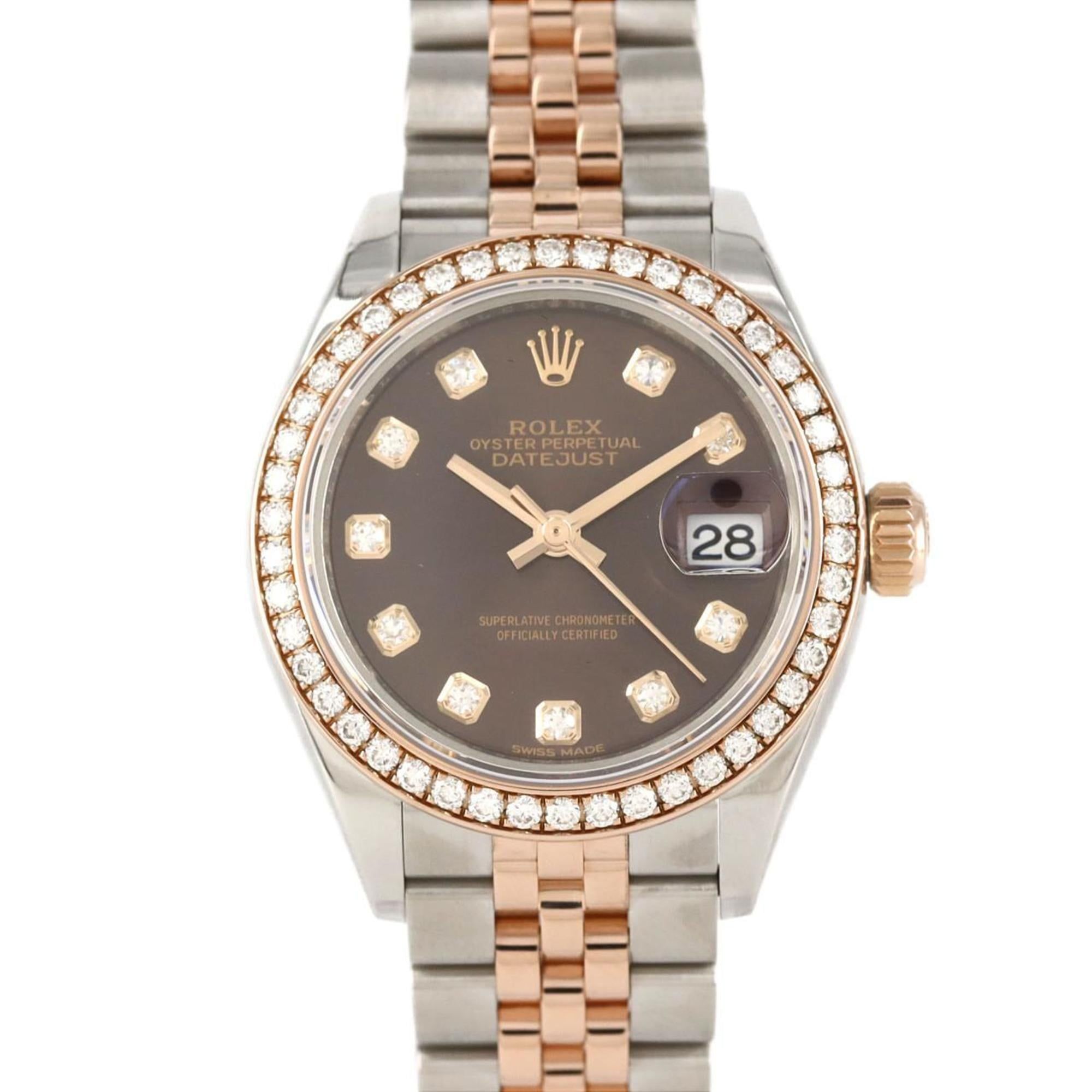 Rolex Datejust 279381RBR SSxPG Automatic Watch, Random Number