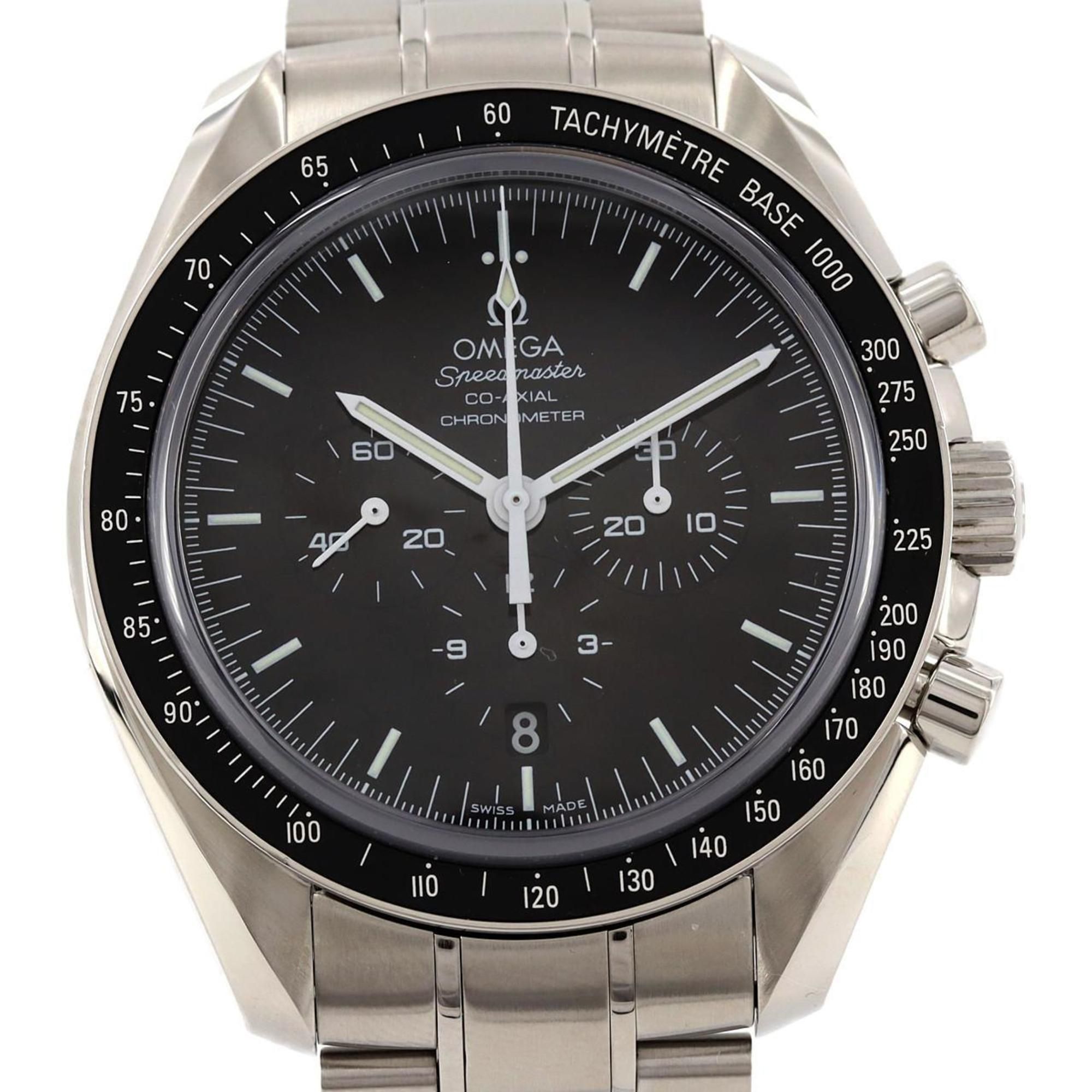 Omega Speedmaster Moonwatch Co-Axial 311.30.44.50.01.001 SS Wristwatch Automatic