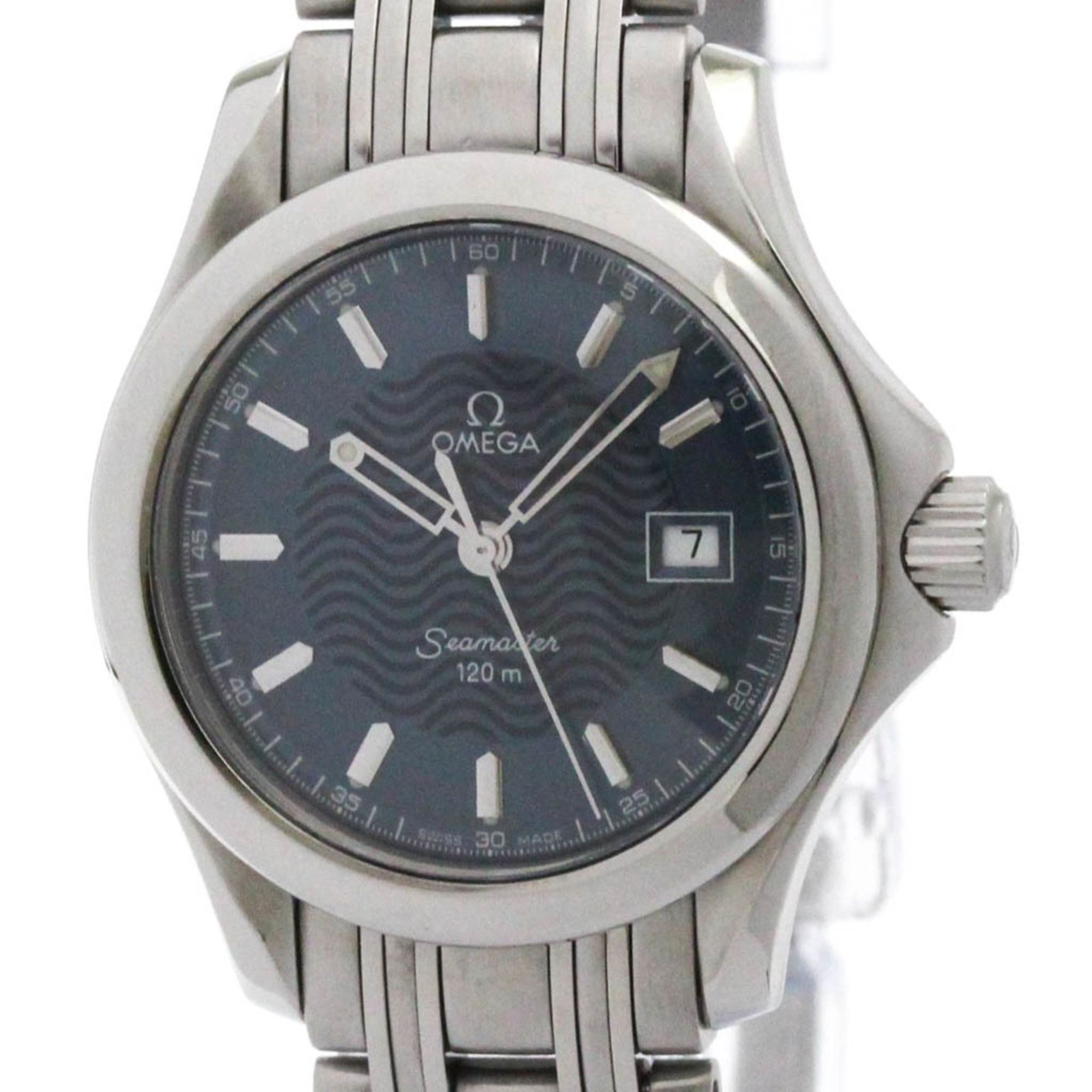 OMEGA Seamaster 120M Steel Quartz Ladies Watch 2571.81 Polished