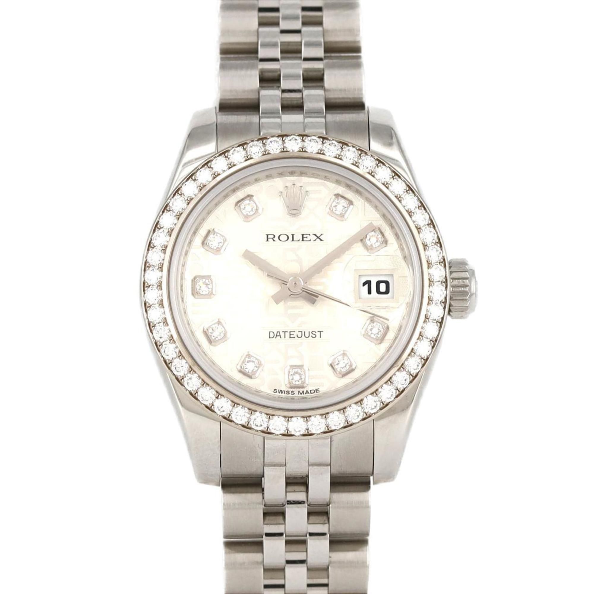 Rolex Datejust 179384G SSxWG Automatic Watch, Random Number