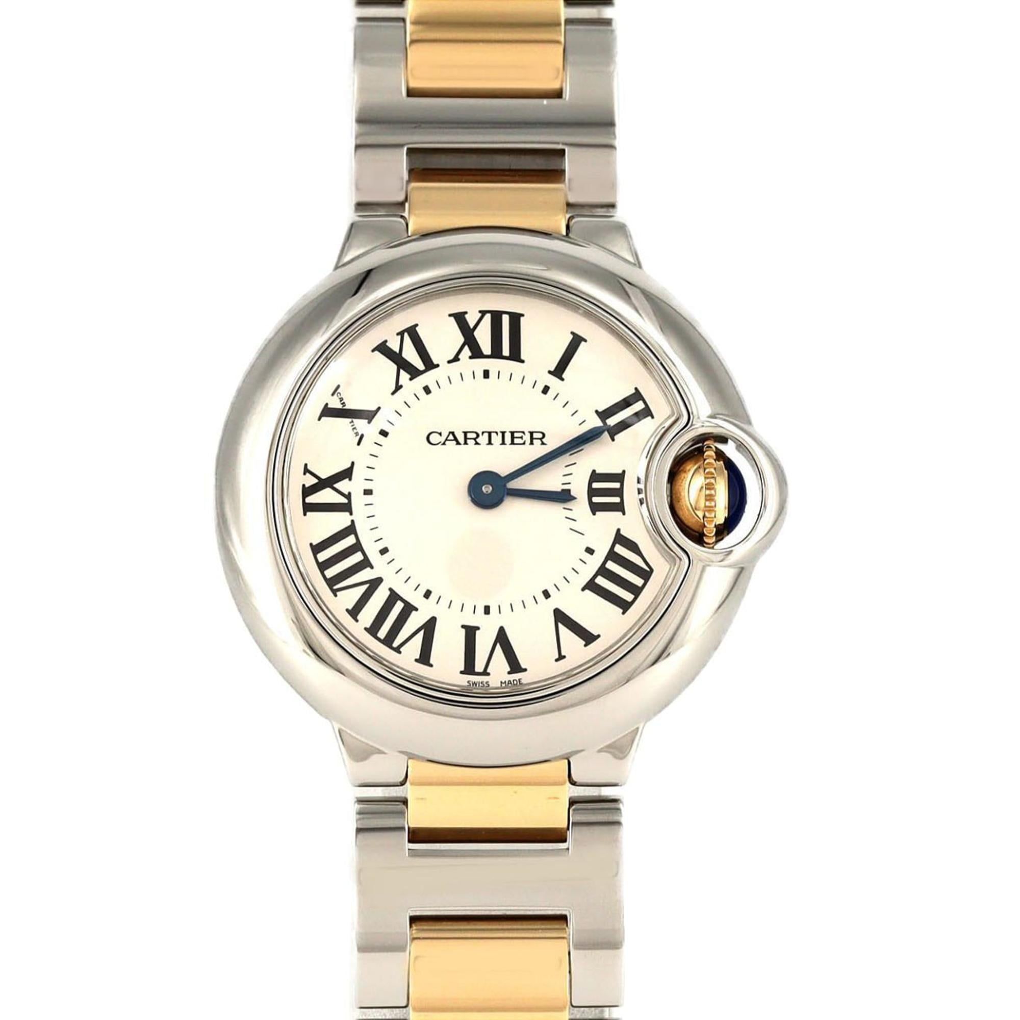 Cartier Ballon Bleu SM Two-tone Watch W69007Z3 W2BB0010 SSxYG Quartz