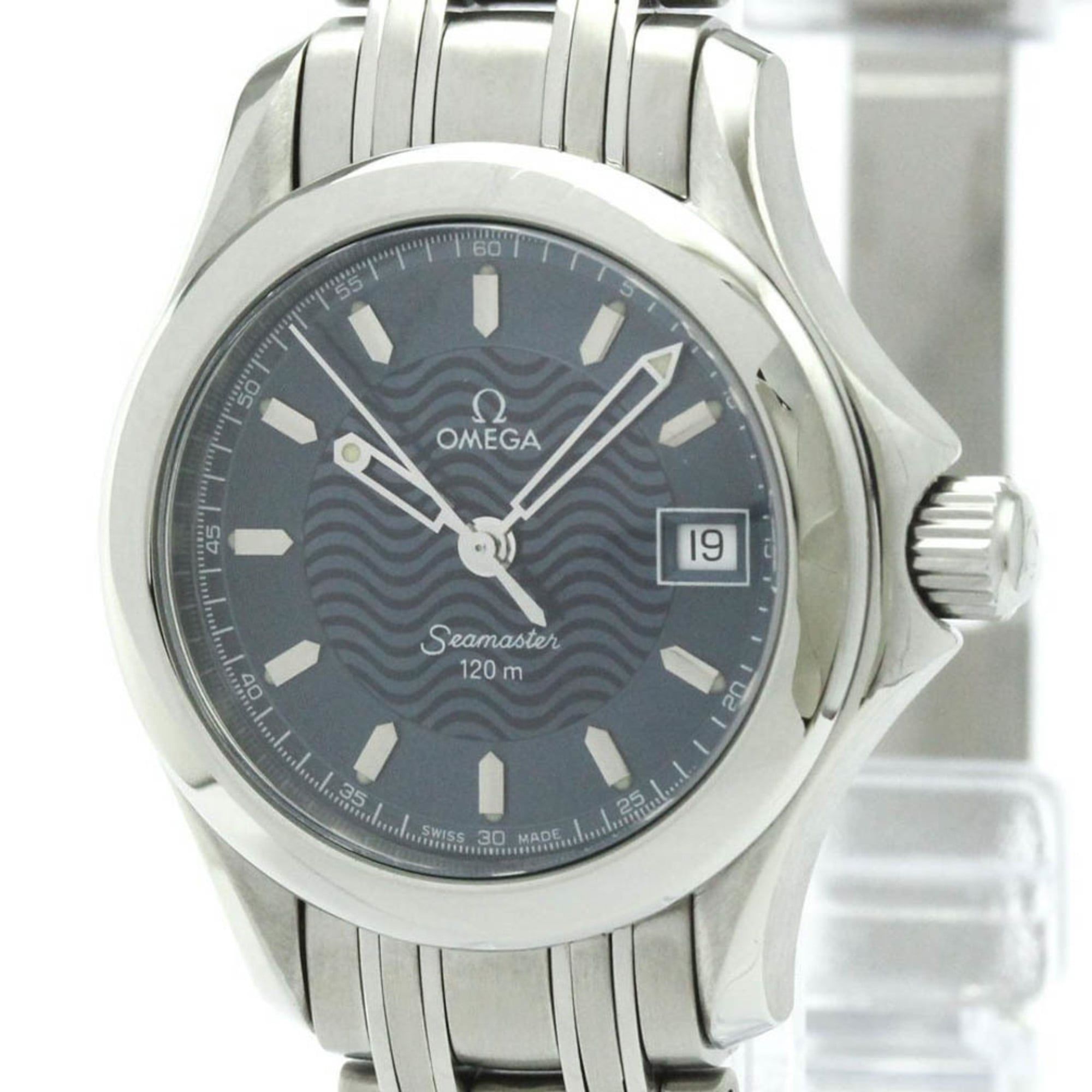 OMEGA Seamaster 120M Steel Quartz Ladies Watch 2581.81 Polished