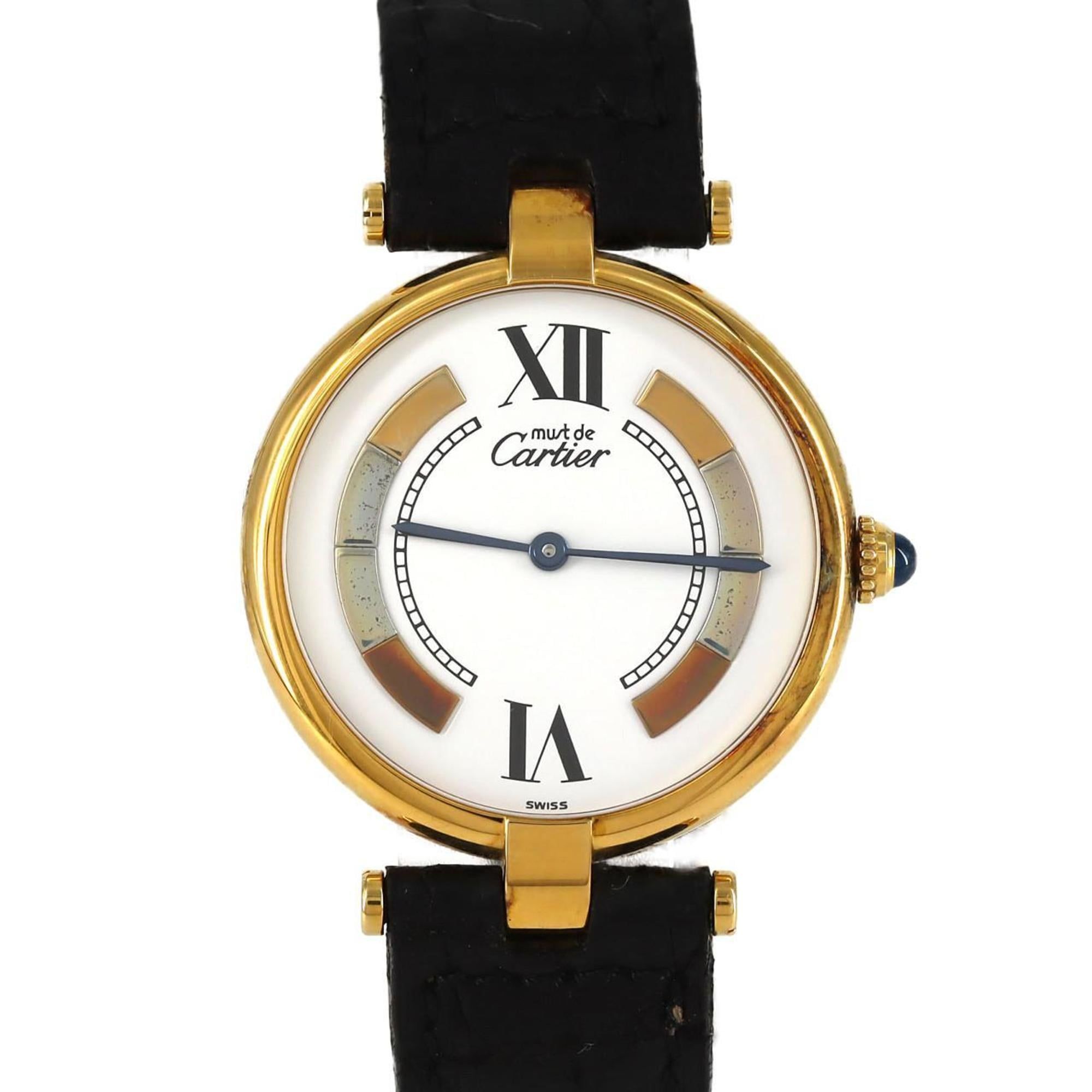 Cartier Must VLC LM GP W1006454 Quartz Watch
