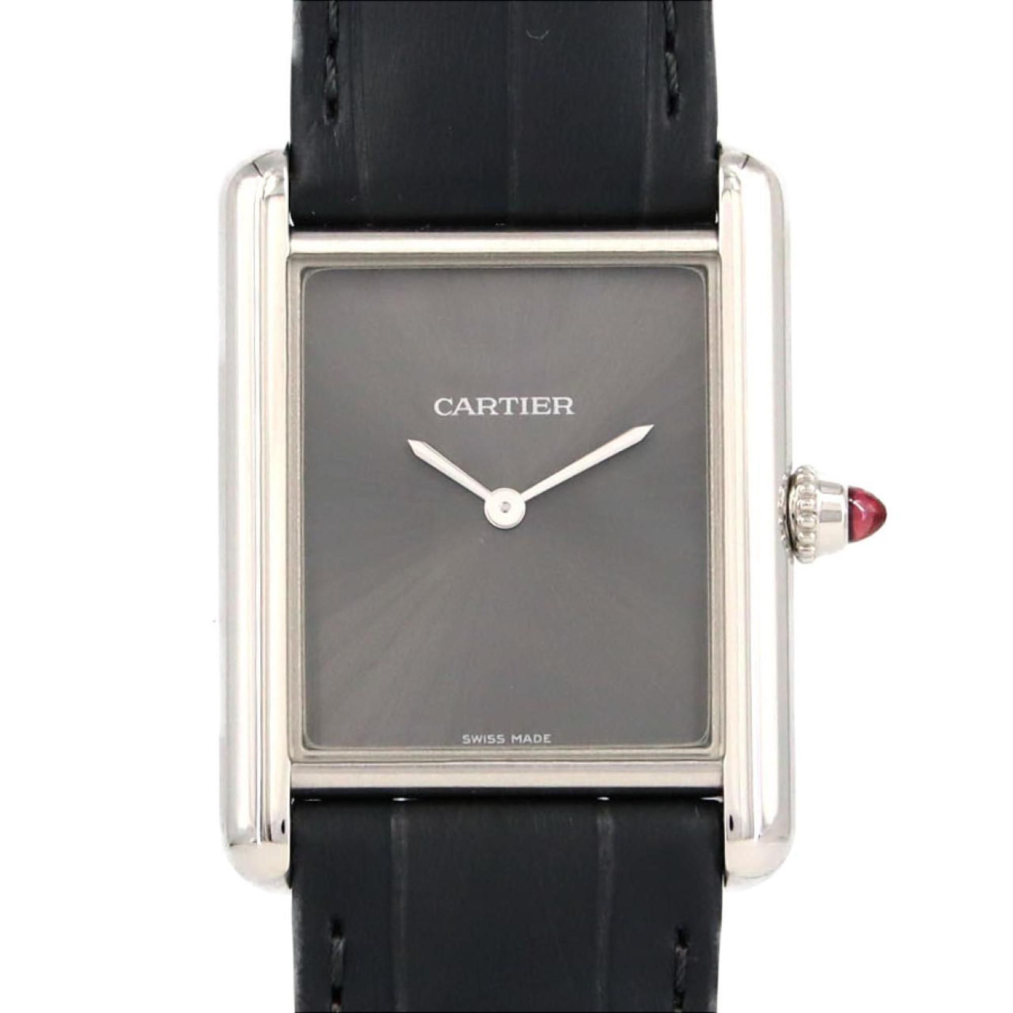 Cartier Tank Louis MM PT WGTA0303 Watch, Manual Winding