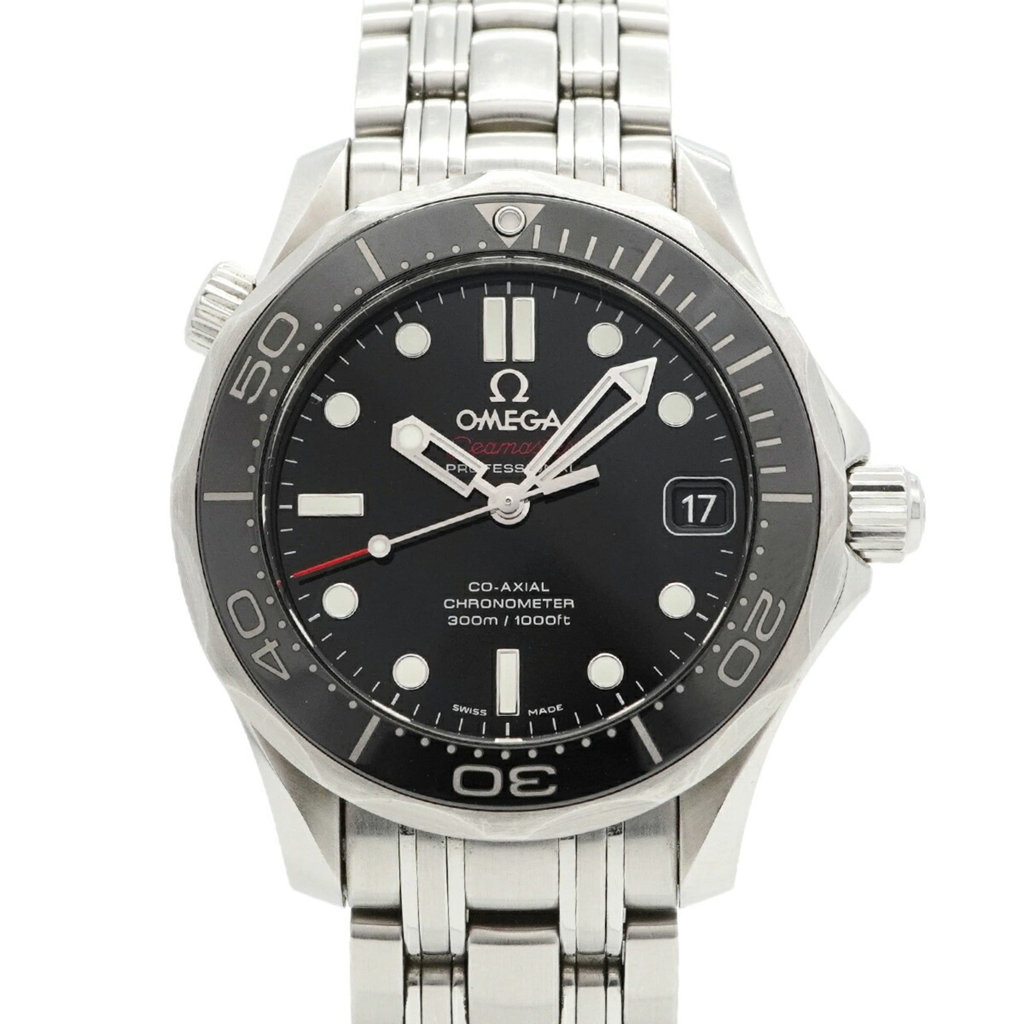 Omega Seamaster 212.30.36.20.01.002 Black Dial Watch (Boys' Size)