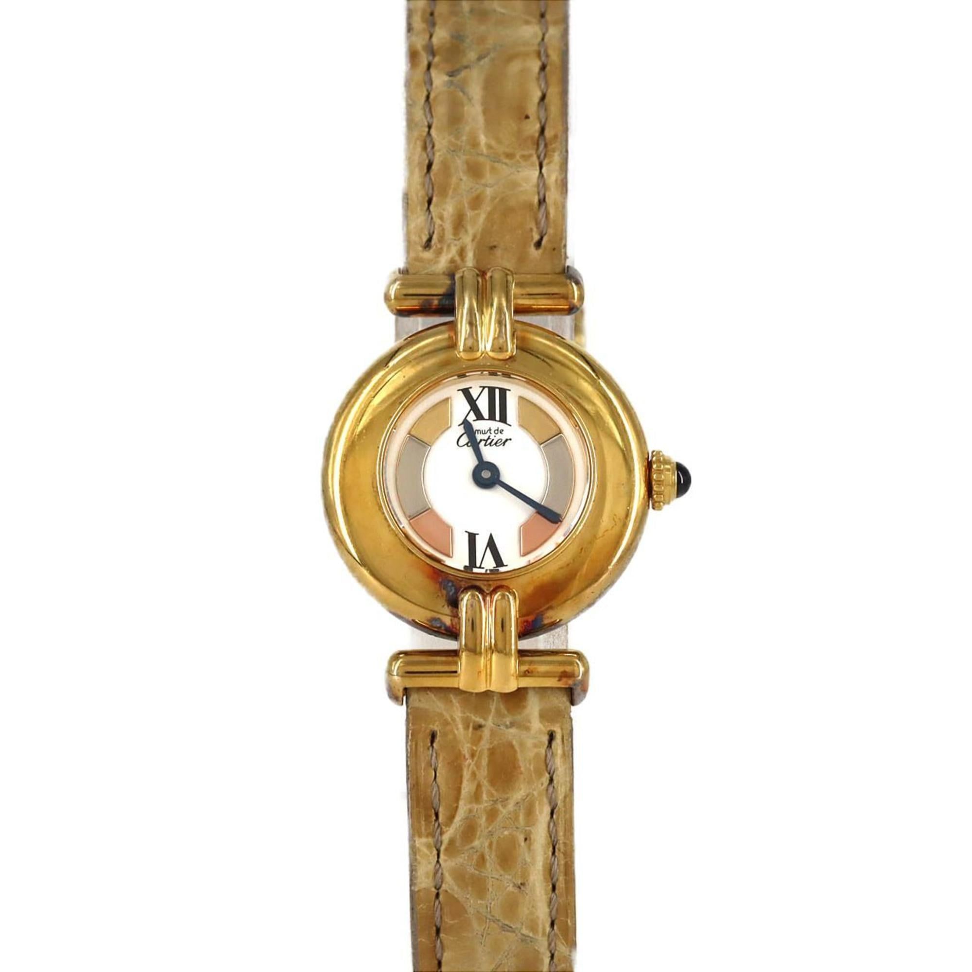 Cartier Must Coliesée SM GP W1006654 Quartz Watch