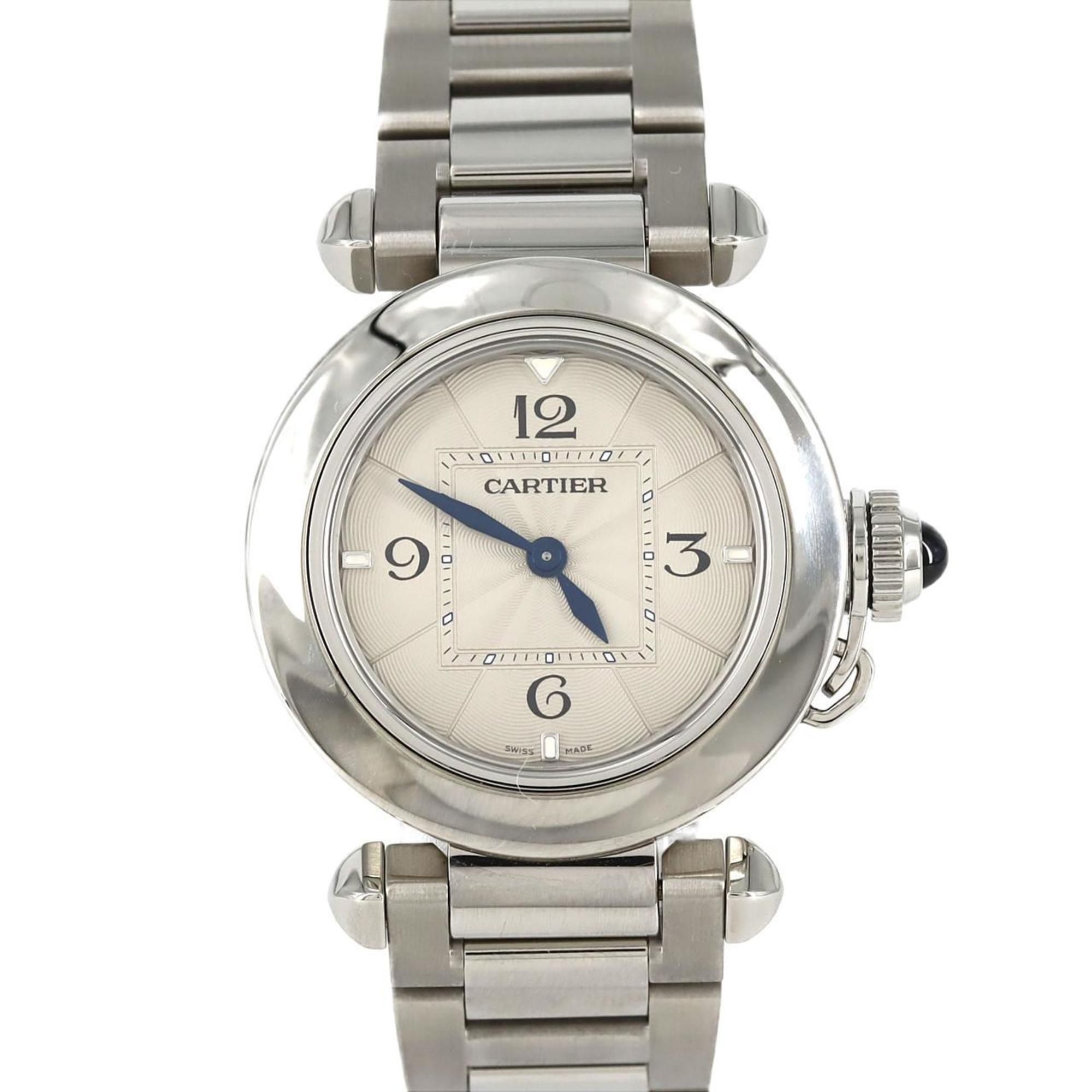 Cartier Pasha de WSPA0021 SS Wristwatch Quartz