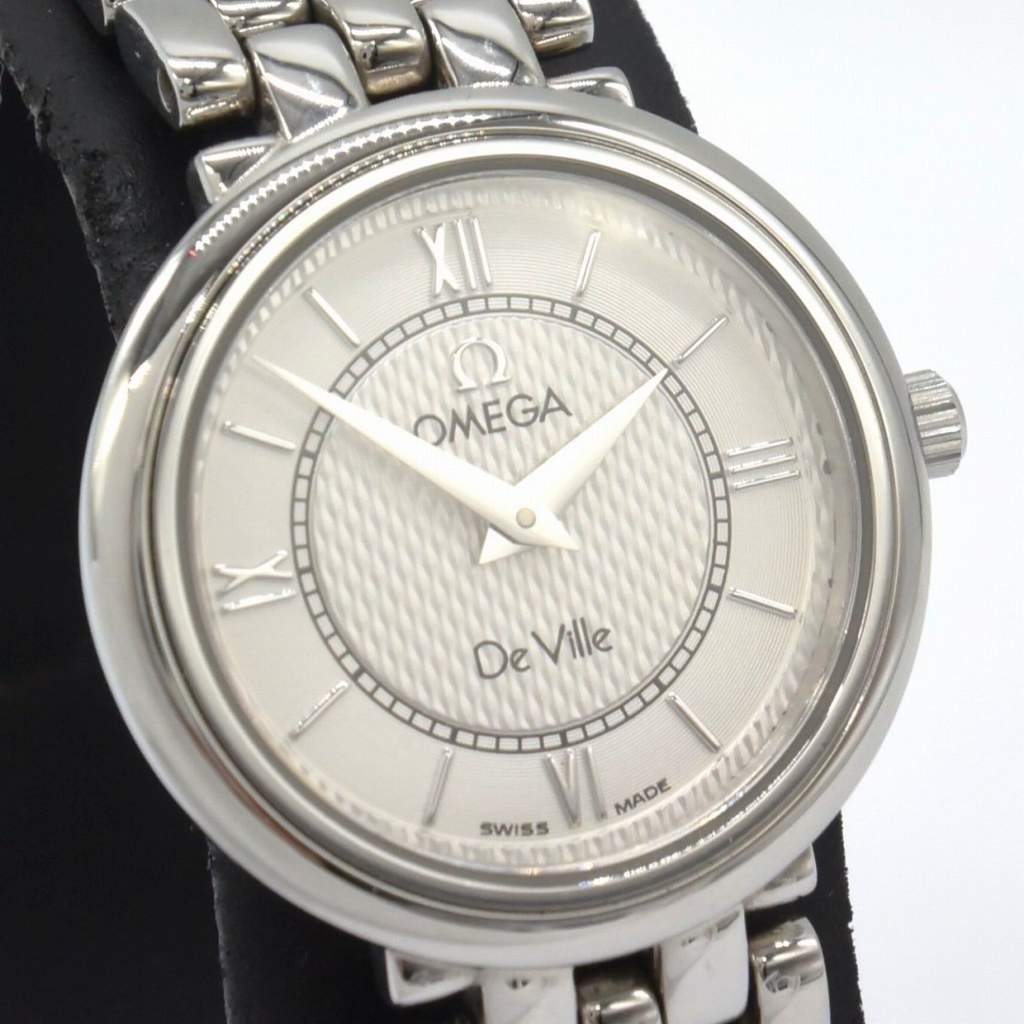 OMEGA De Ville 7574.31 Quartz Battery-Powered Silver Women's Watch