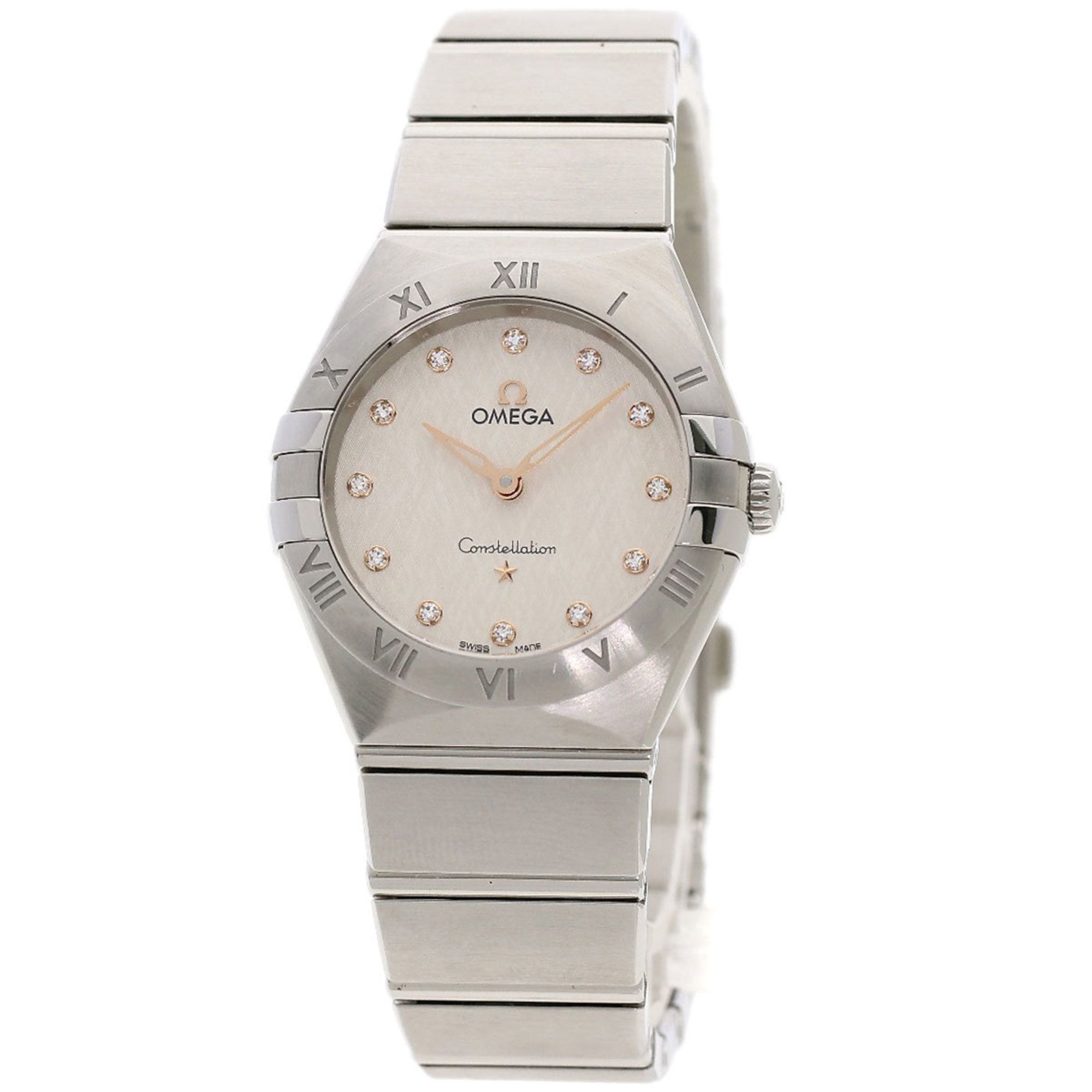 Omega 131.10.28.60.52.001 Constellation Manhattan Stainless Steel Watch for Women