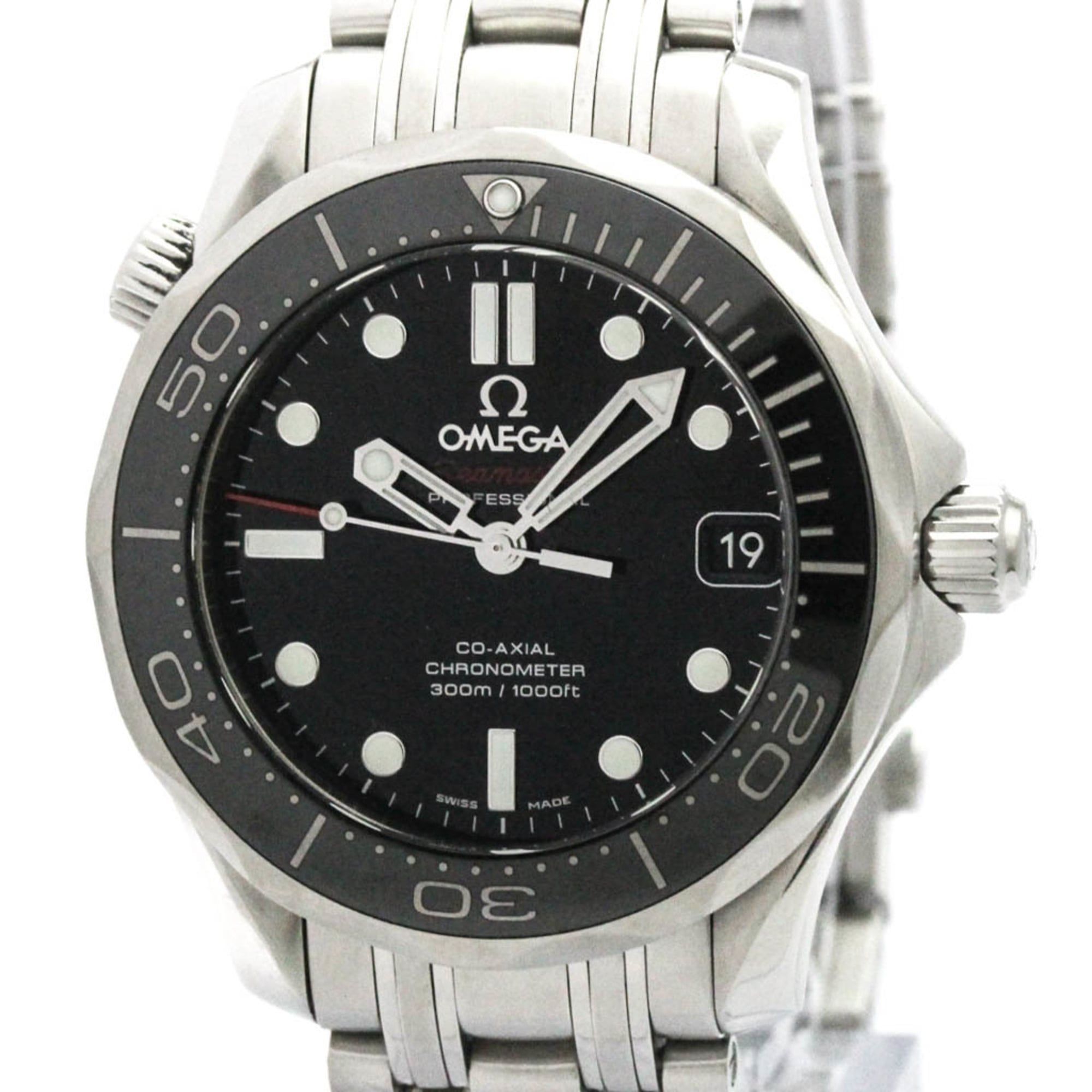 OMEGA Seamaster Diver 300M Mid Size Watch 212.30.36.20.01.002 Polished