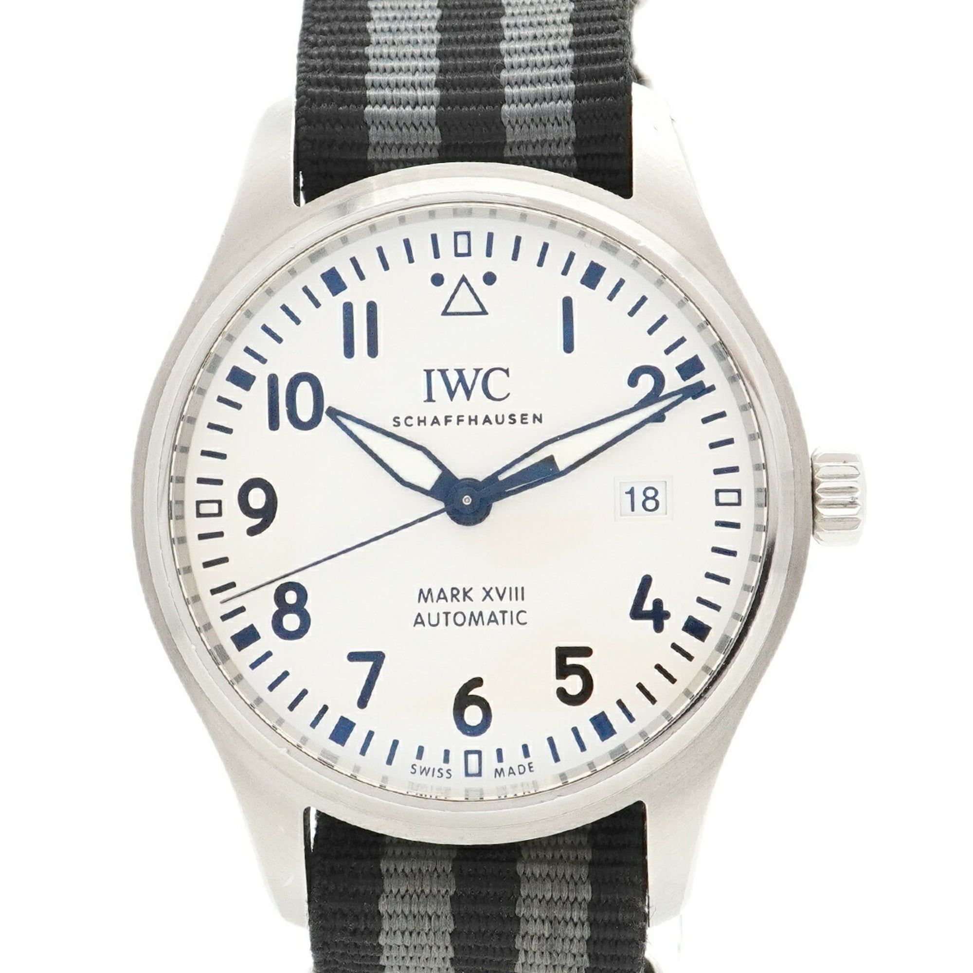 IWC Schaffhausen Pilot IW327002 Silver Dial Men's Watch