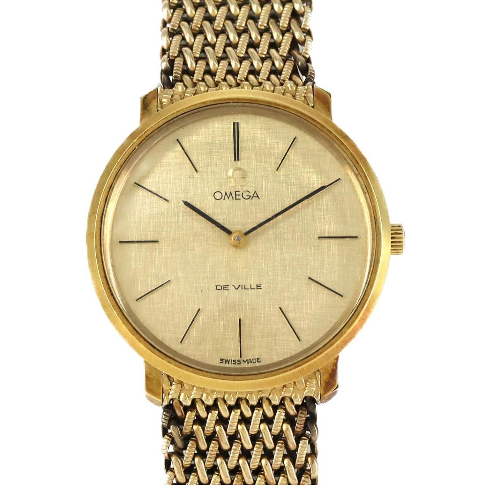 Omega De Ville GP wristwatch, manual winding