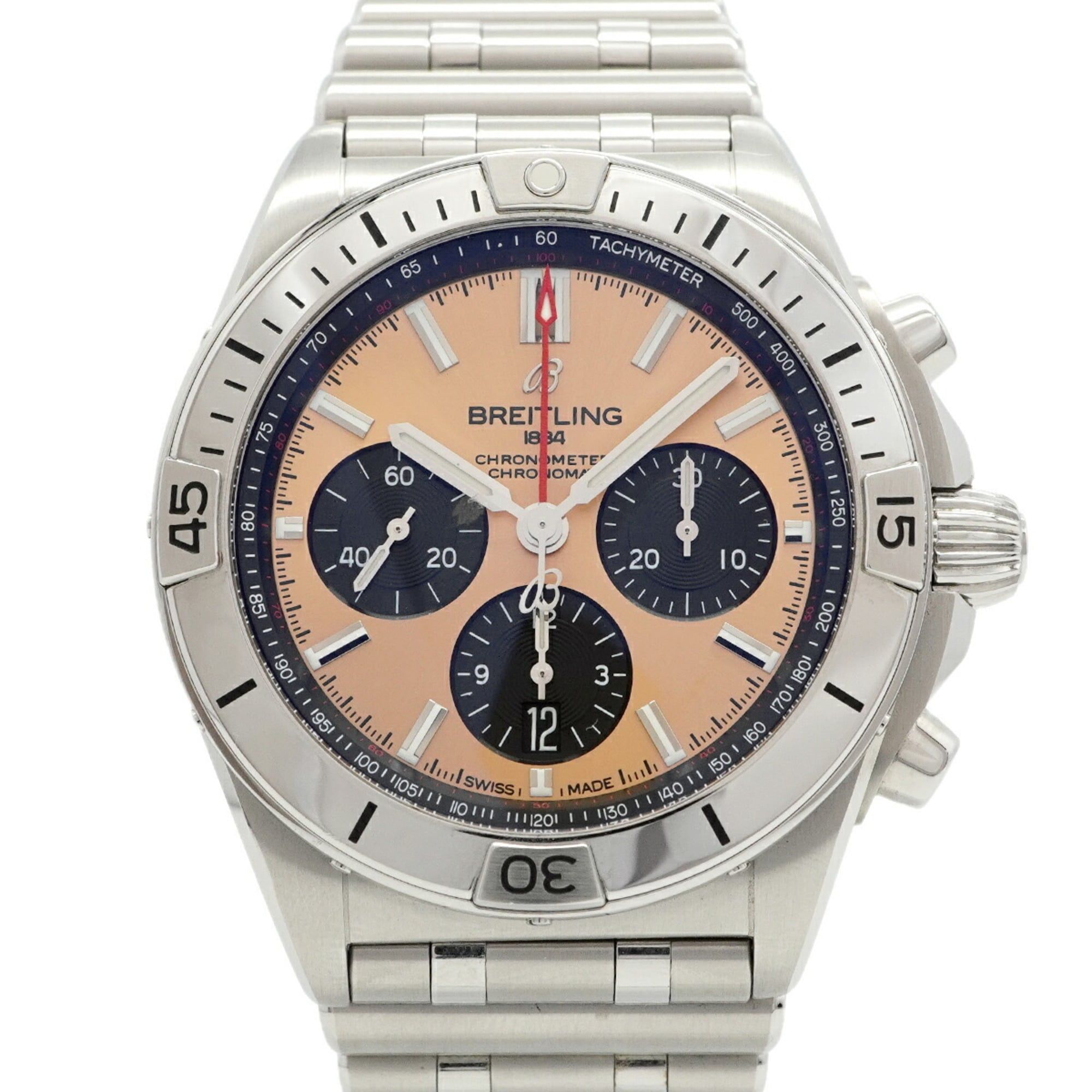 Breitling Chronomat AB0134 Brown Dial Men's Watch