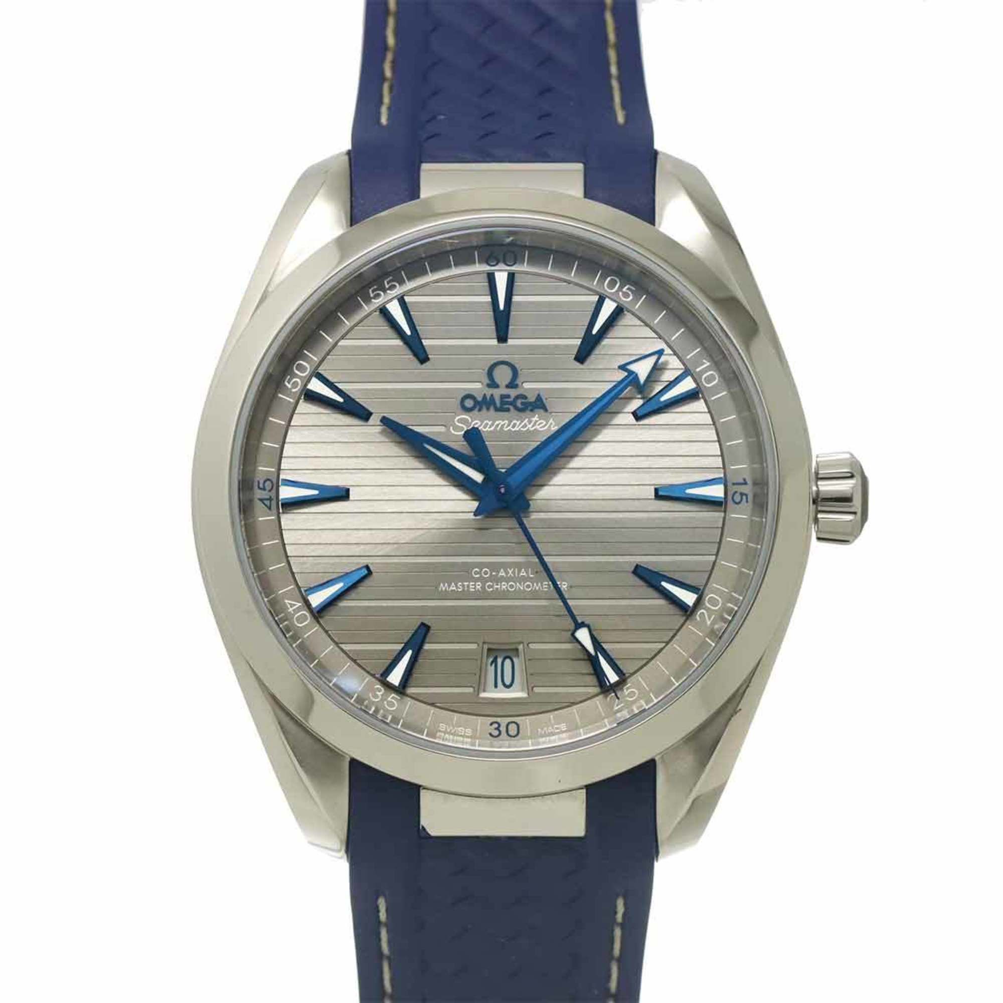 Omega Seamaster Aqua Terra Co-Axial Master Chronometer 220 12 41 21 06 001 Men's Watch Date Gray Aut