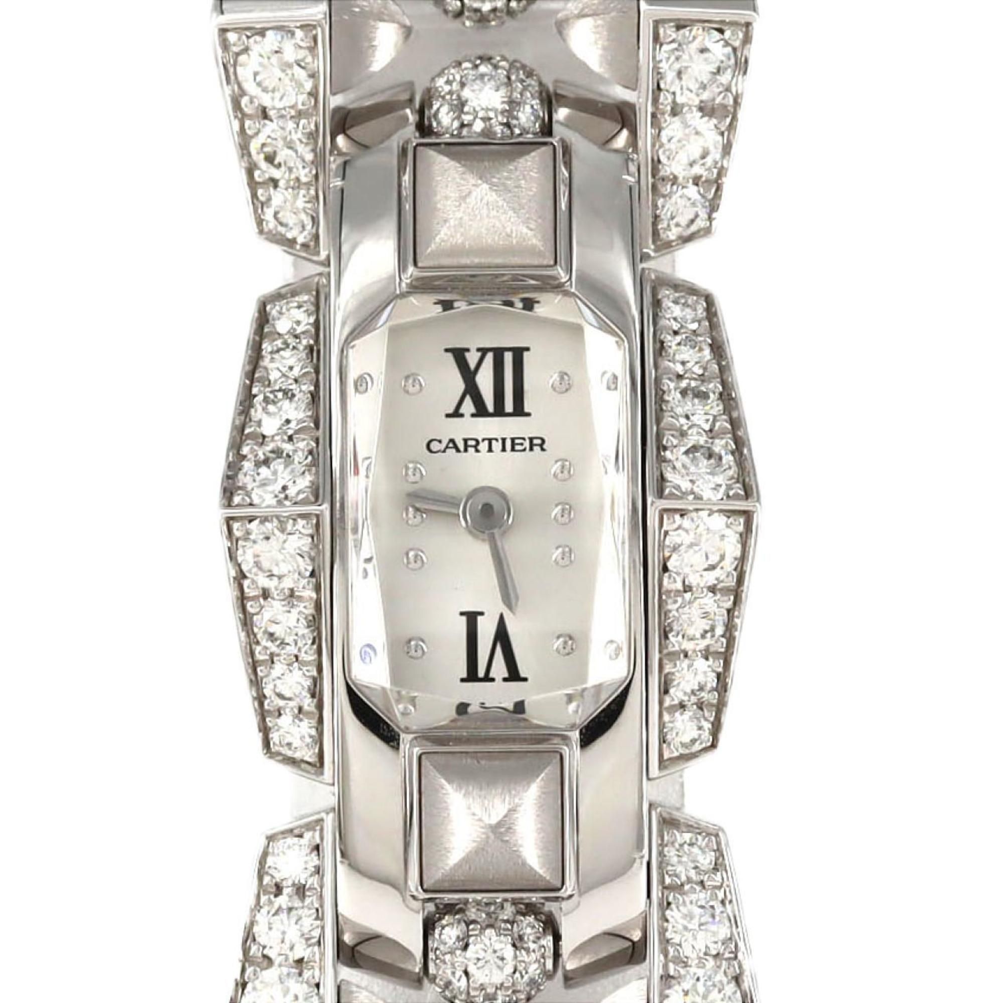 Cartier Crush Unlimited White Gold with Bracelet D WJMB0002 Quartz Watch