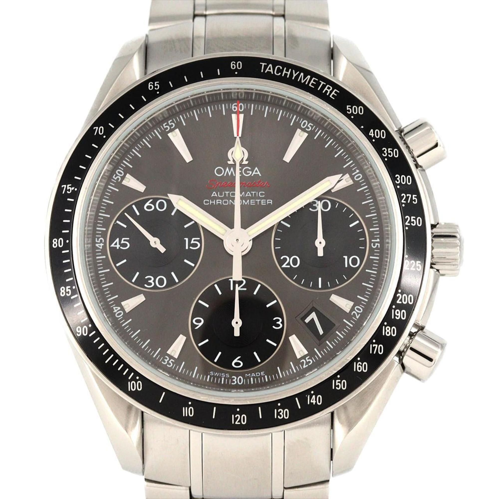 Omega Speedmaster Date 323.30.40.40.06.001 Stainless Steel Automatic Watch