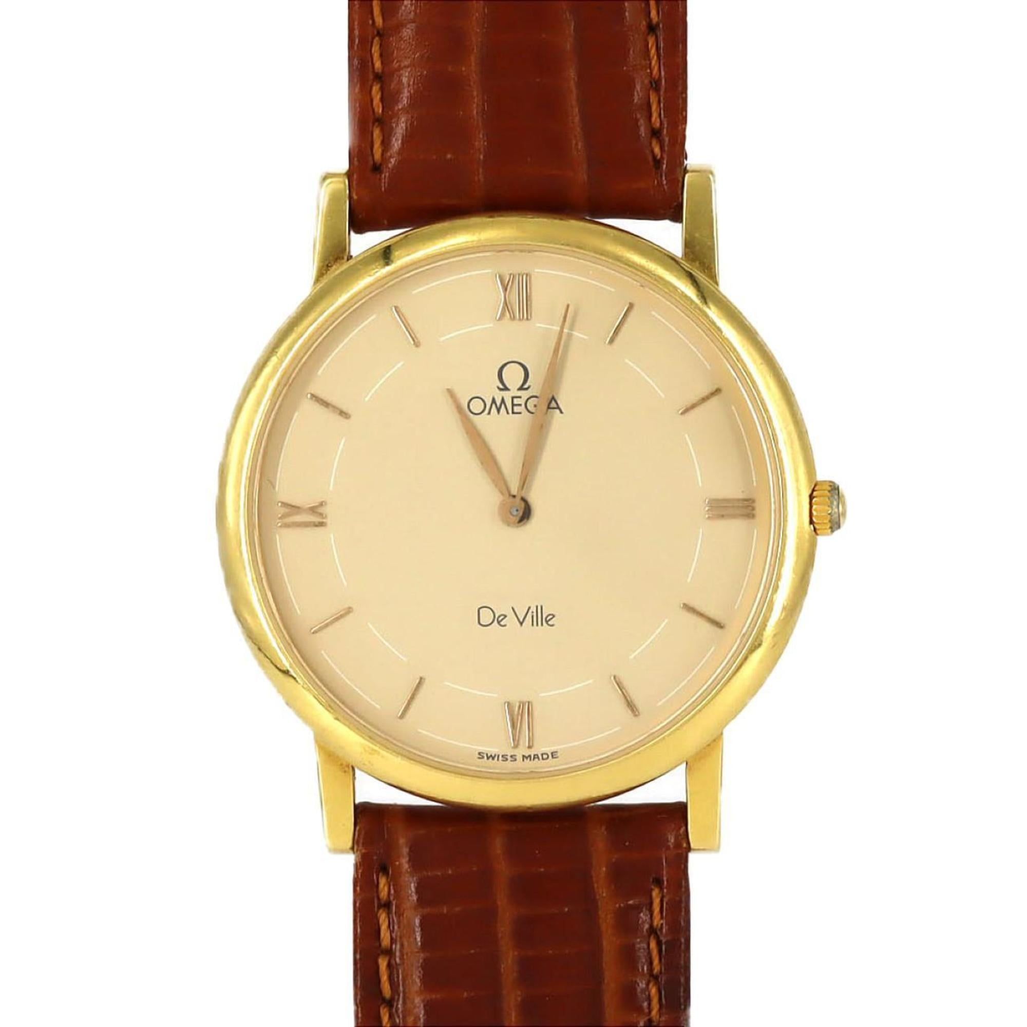 Omega De Ville YG Quartz Watch