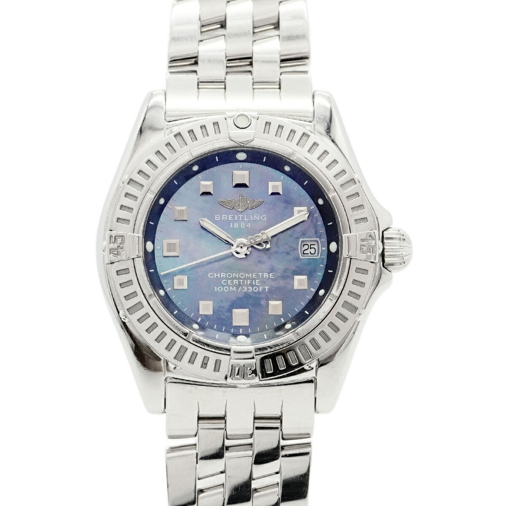 Breitling Calistino A72345 Blue Dial Women's Watch