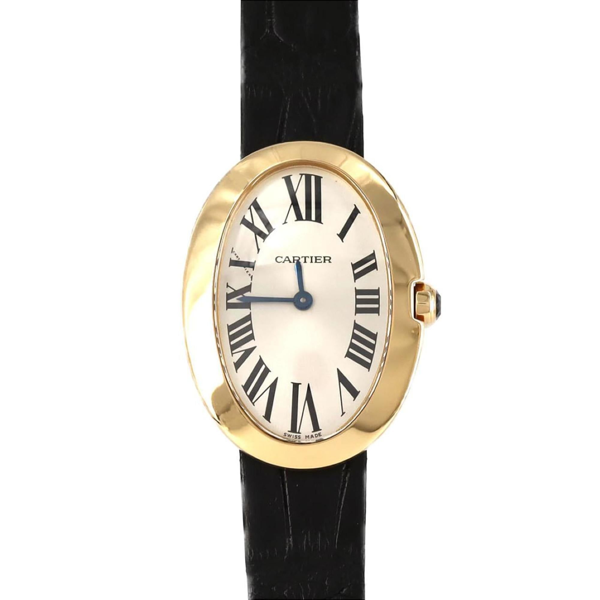 Cartier Baignoire SM YG W8000009 Quartz Watch