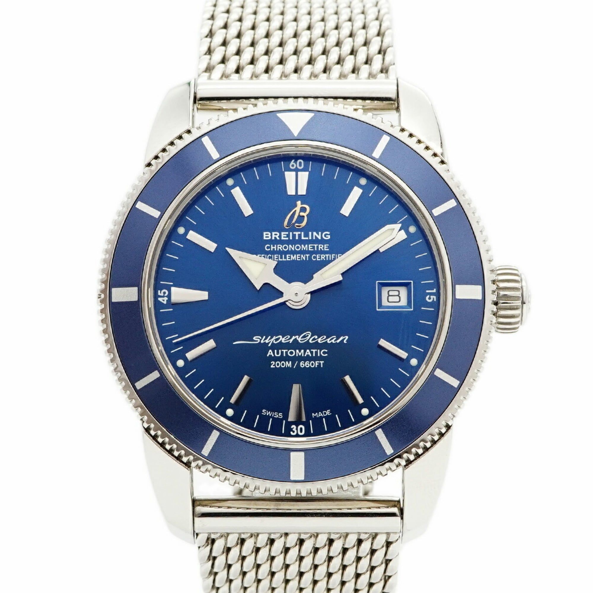 Breitling Superocean A17321 Blue Dial Men's Watch