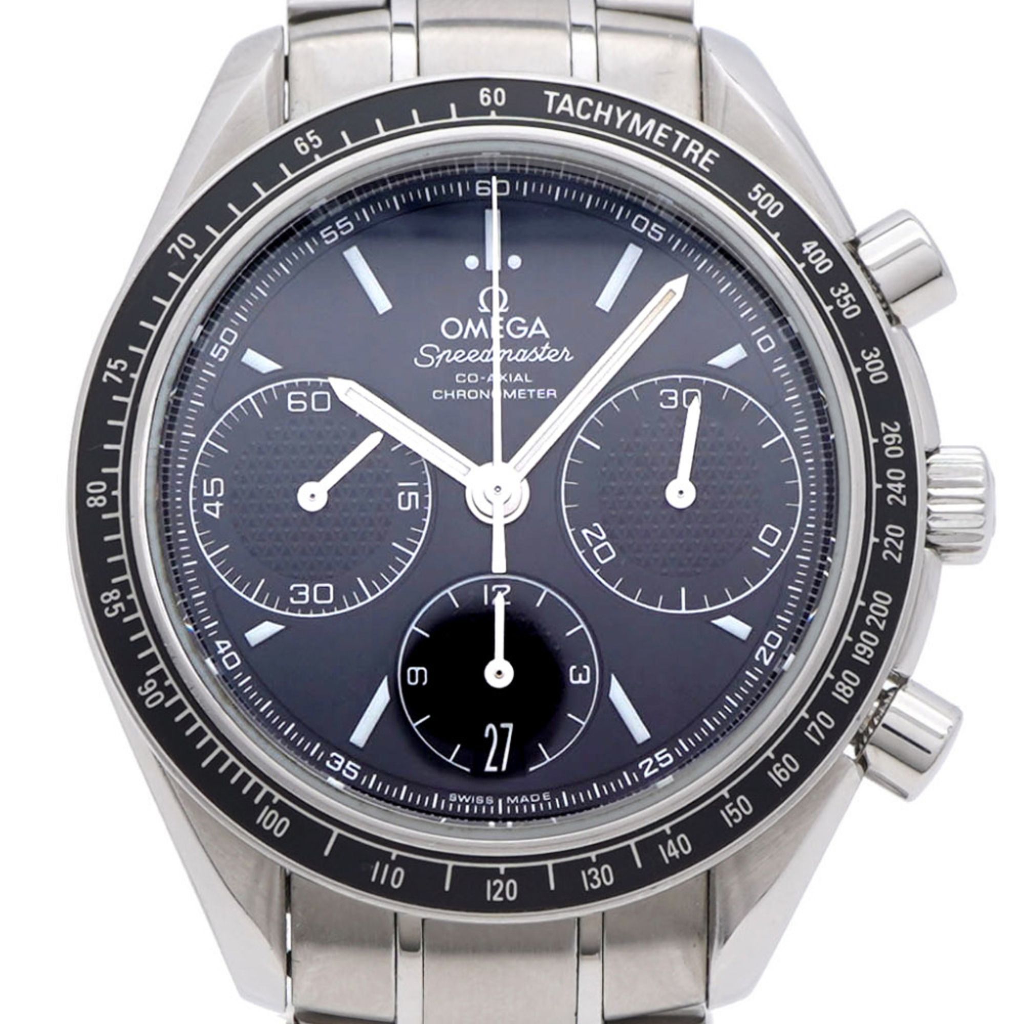 Excellent condition Omega Speedmaster Racing 326.30.40.50.01.001 automatic watch in stainless steel