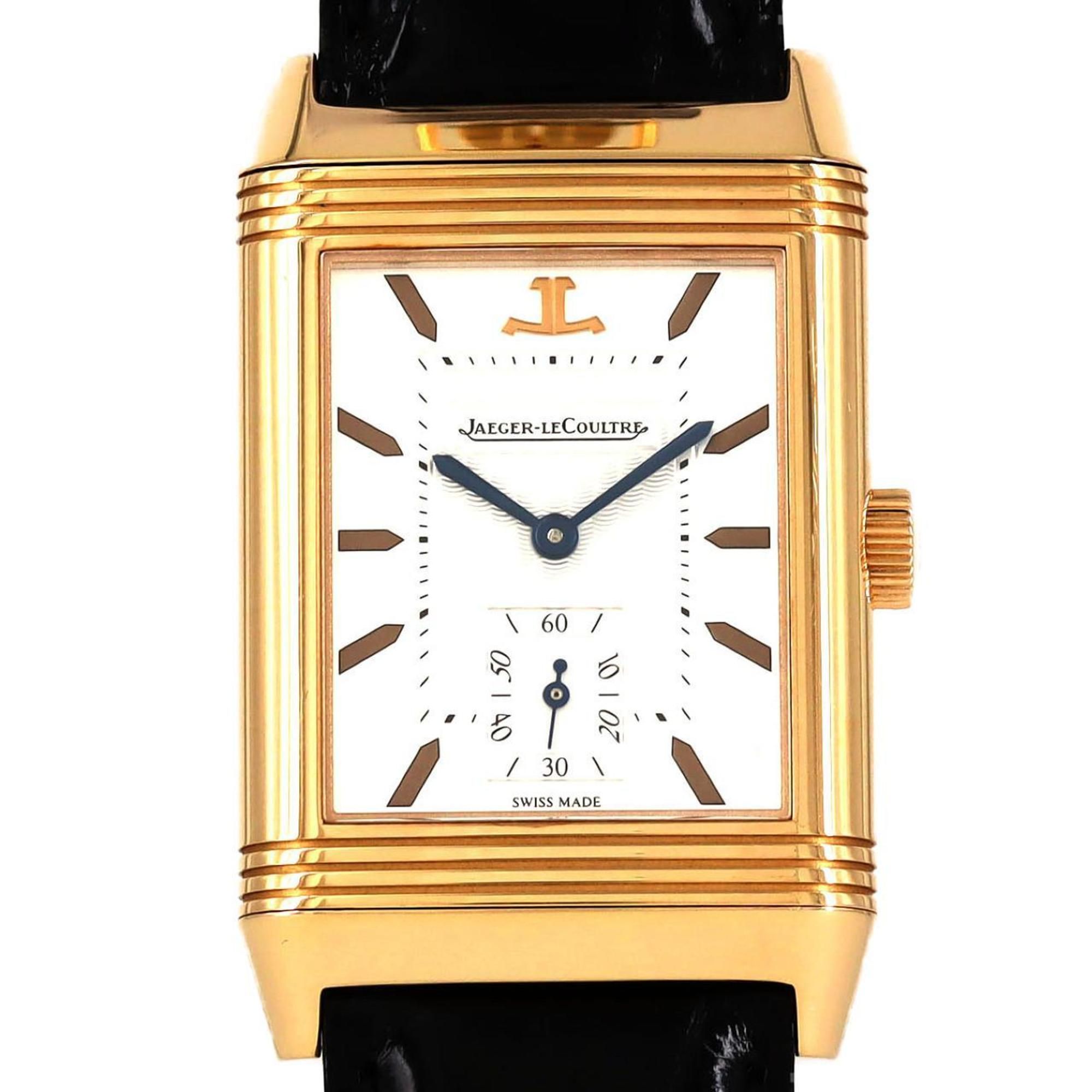Jaeger-LeCoultre Big Reverso PG JAPAN LIMITED 270.2.62 Q270242W PG/RG Wristwatch Hand-wound