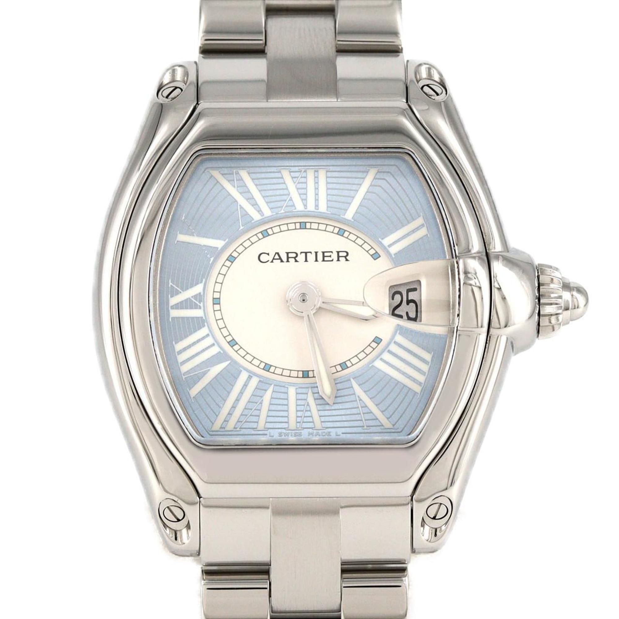Cartier Roadster SM W62053V3 Stainless Steel Quartz Watch