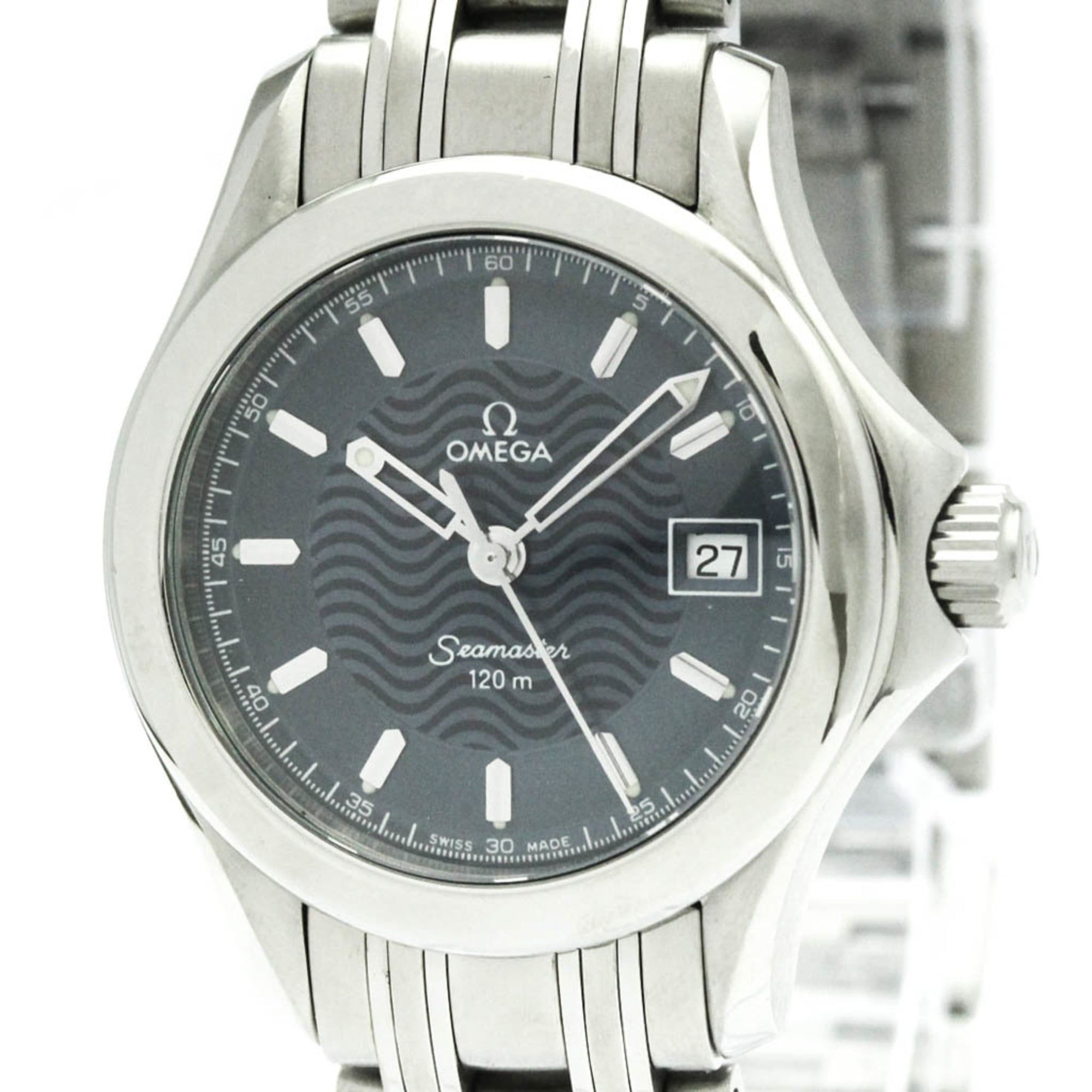 OMEGA Seamaster 120M Steel Quartz Ladies Watch 2581.81 Polished