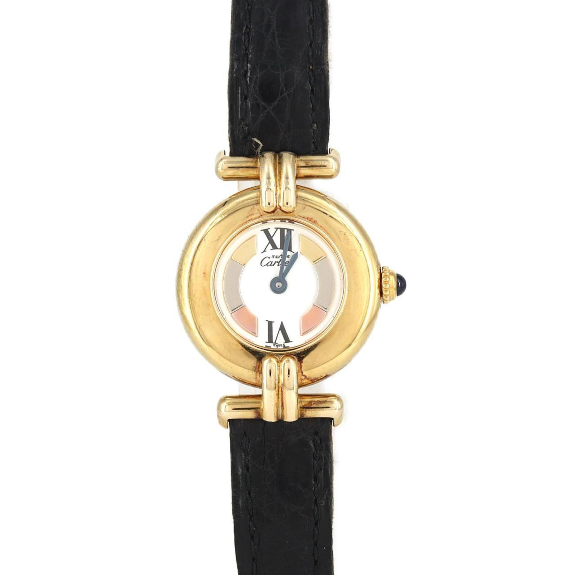 Cartier Must Colisée SM GP W1006654 Quartz Watch