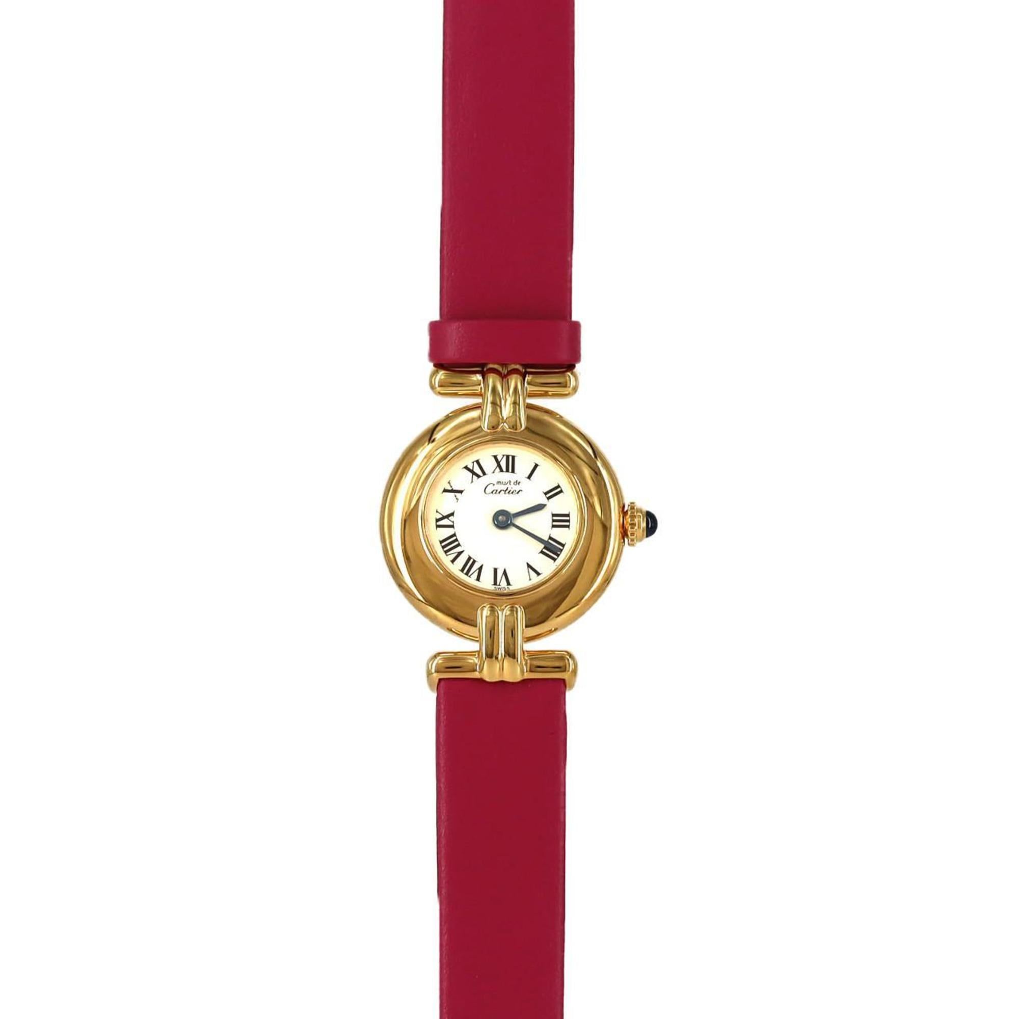 Cartier Must Colisée SM GP W1000653 Quartz Watch