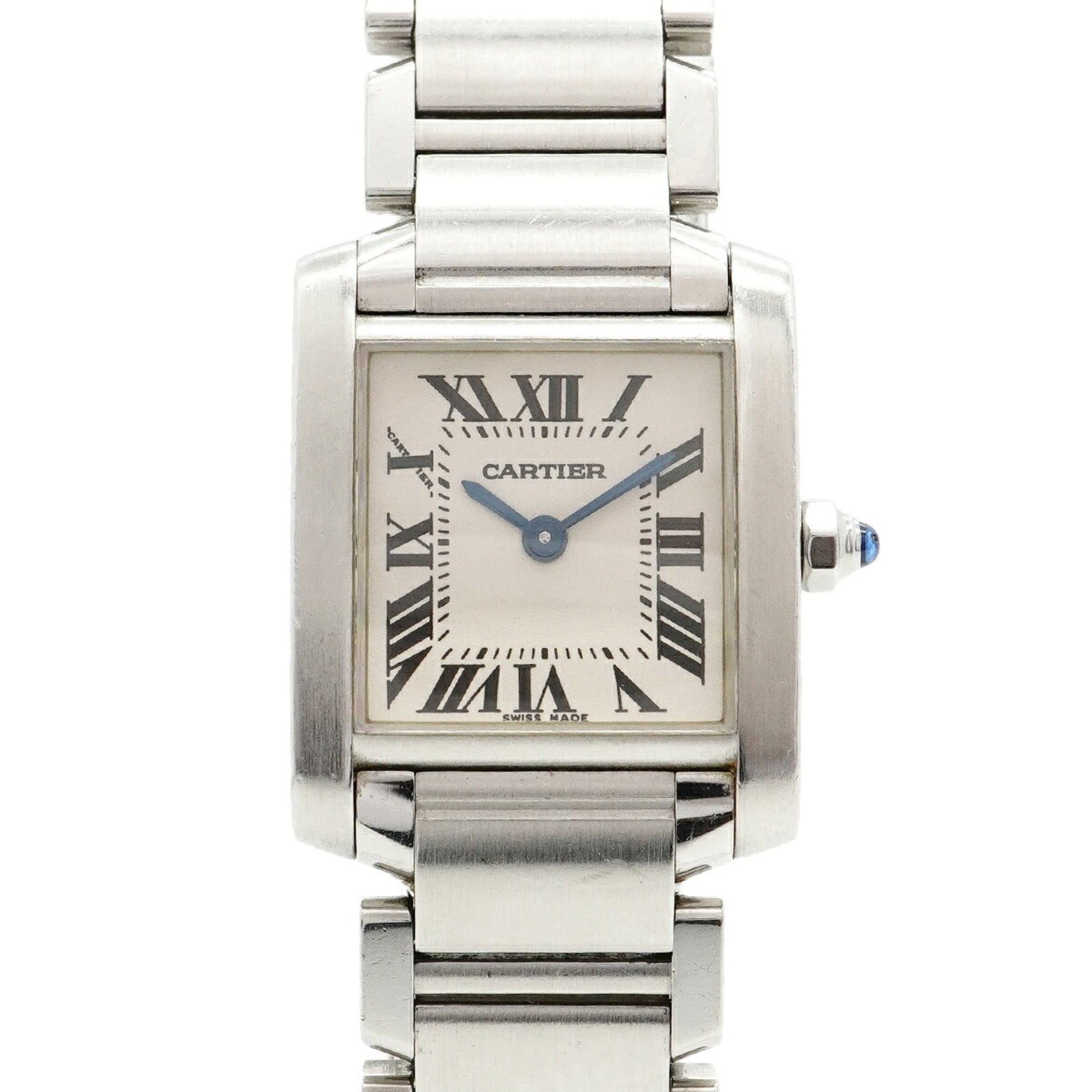 Cartier Tank Française SM W51008Q3 Ivory Dial Women's Watch