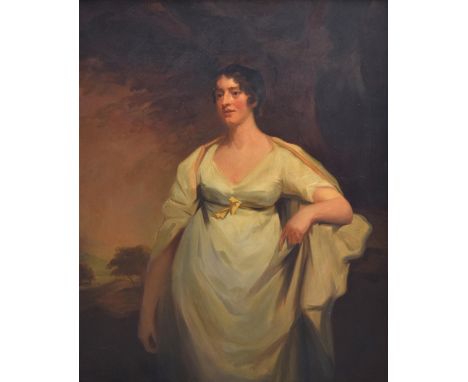Circle of Henry Rayburn. Portrait of Mrs. Robert Grahame of Whitehill, 1st Provost of Glasgow (1759-1851), whose portrait, by