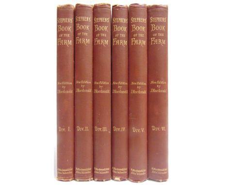 [MISCELLANEOUS]. FARMING  Stephens, Henry. The Book of the Farm detailing the labours of the Farmer, Farm-steward, Ploughman,