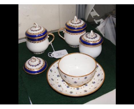 A selection of collectable ceramic ware bearing Derby makers marks