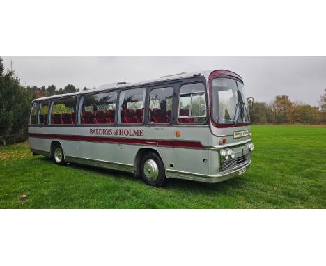 1975 Bedford Y series Plaxton Panorama Elite III. Registration number MFS 444P. Chassis number YRQ2DZOEW454413.Sold with the 