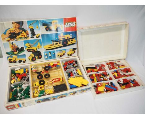 LEGO - A pair of vintage Lego sets comprising #1A Lego Educational Set and #912 - both unchecked